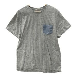 Marine Layer Re-Spun T-Shirt Men's L/XL Gray Pocket Crew Neck 13796